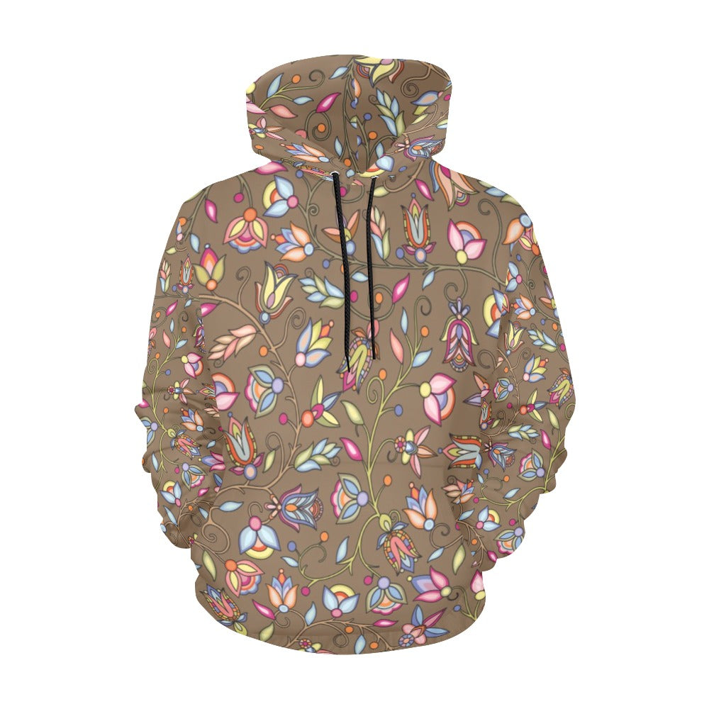 Buffalo Bloom Earth Song Hoodie for Women