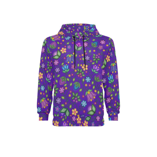 Bloom Uplift Indigo Fleece Hoodie