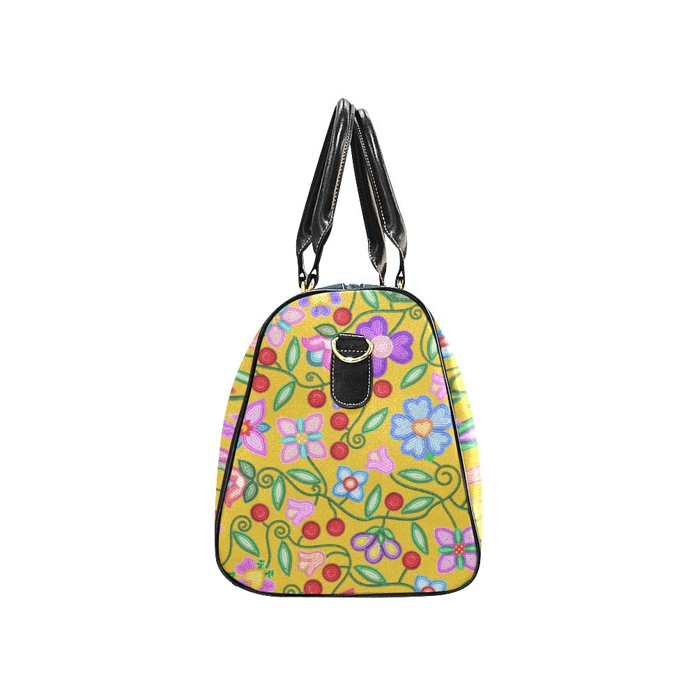 Petal Harmony Ochre Small Travel Bag