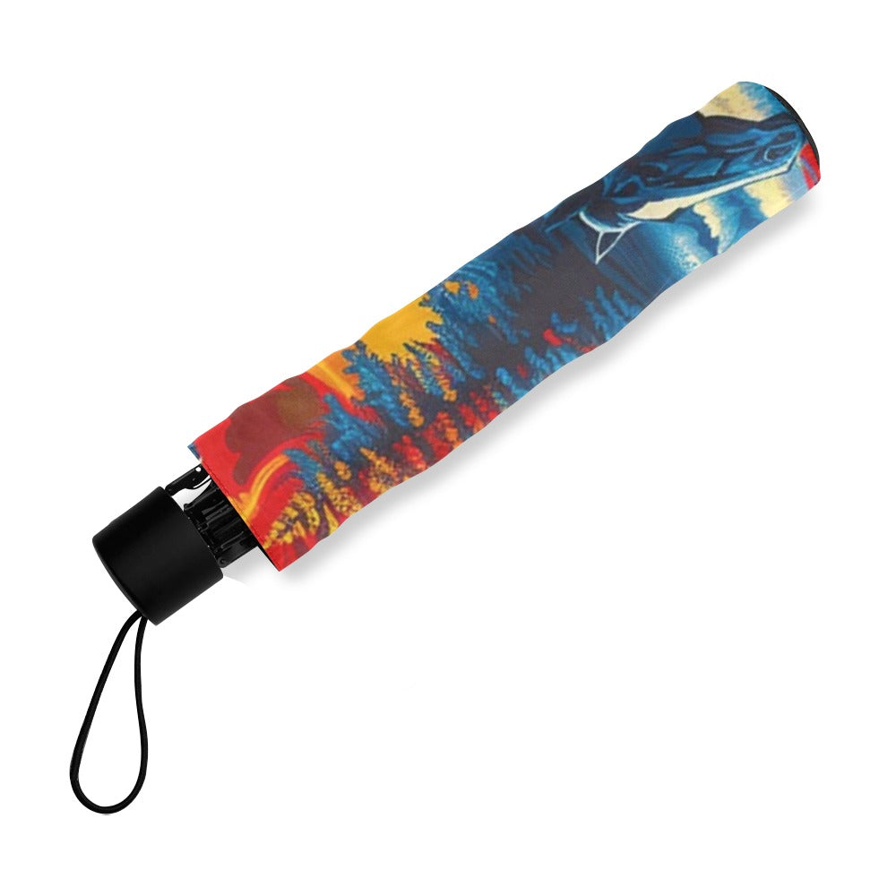 Wilds Horses 2 Foldable Umbrella