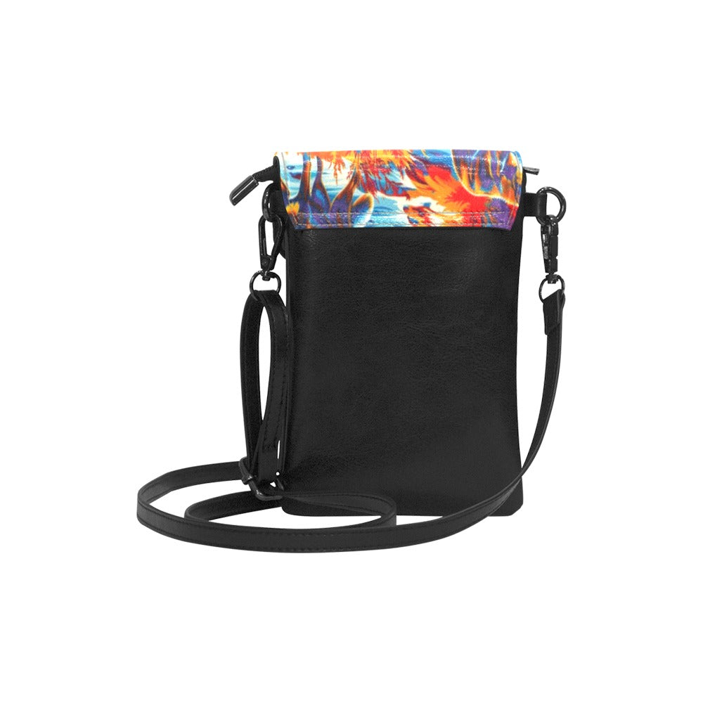 Hunting Wolves II Small Cell Phone Purse