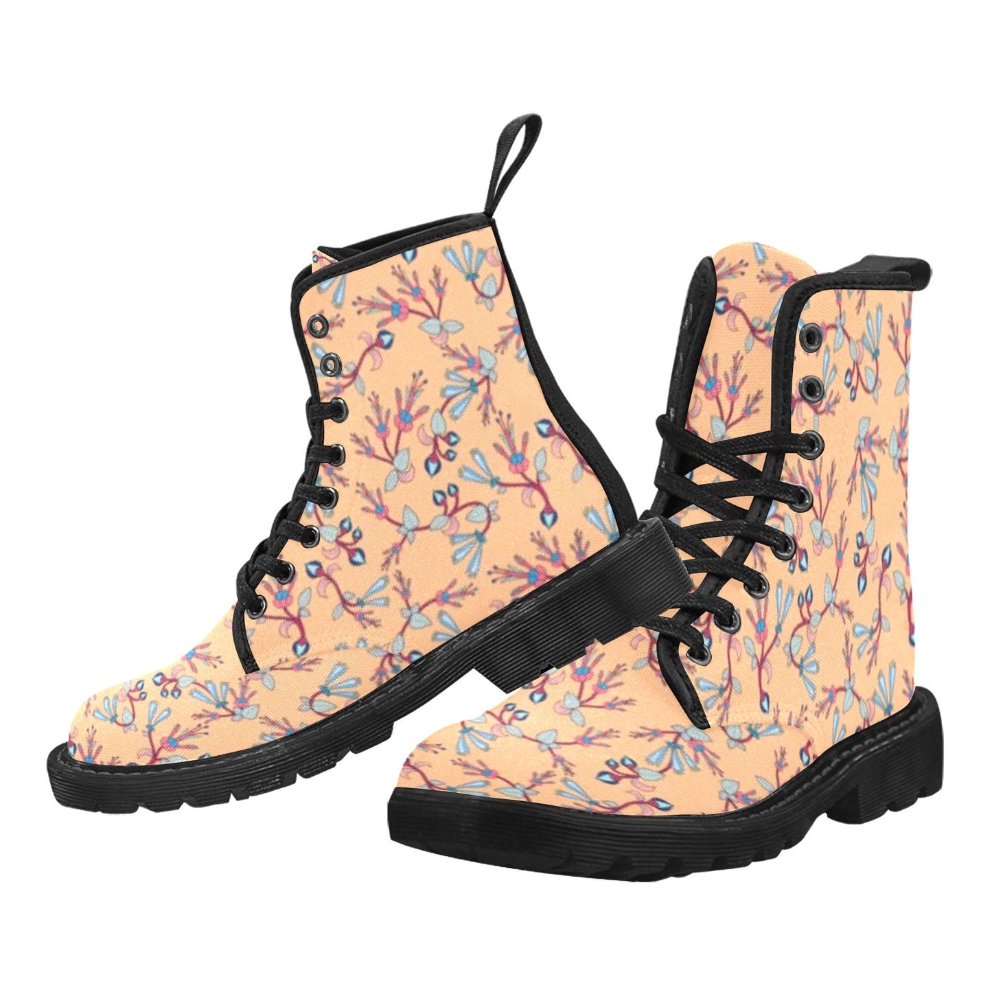 Swift Floral Peache Boots