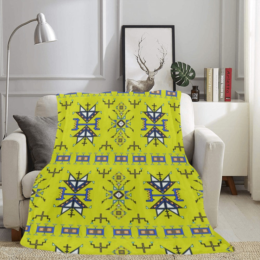 Eagle Strike Lime X-Large Micro Fleece Blanket