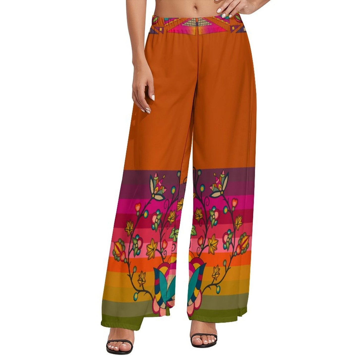 Pumpkin Glow Ribbon Pants