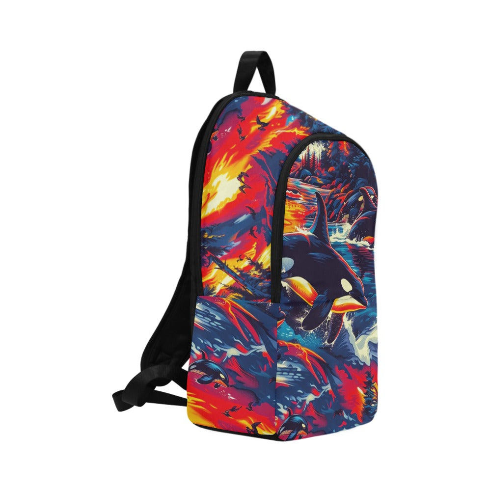 Killer Whales in the Bay Backpack