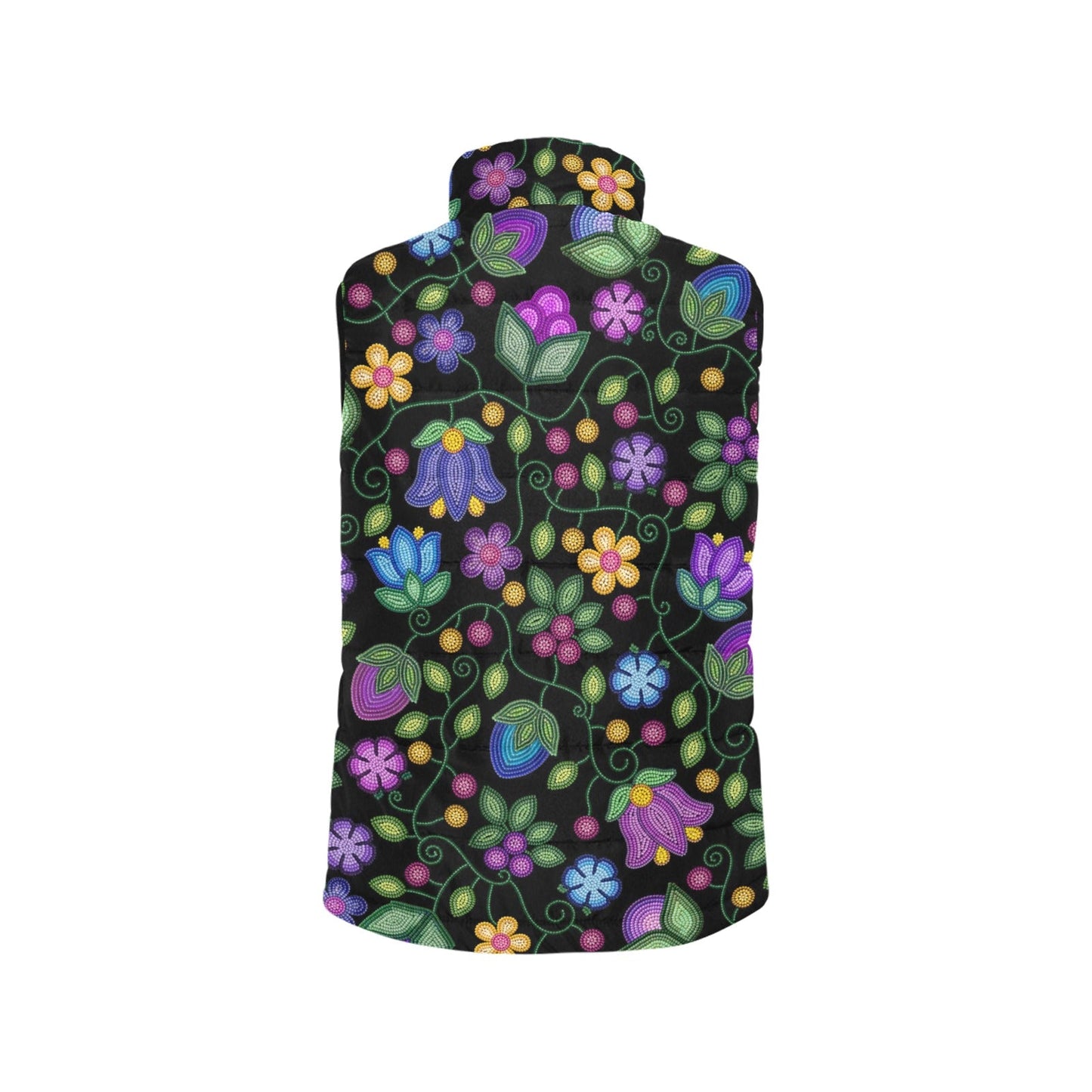 Bloom Uplift Black Women's Padded Vest Jacket