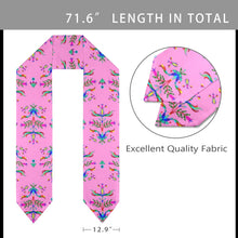 Load image into Gallery viewer, Dakota Damask Cheyenne Pink Graduation Stole
