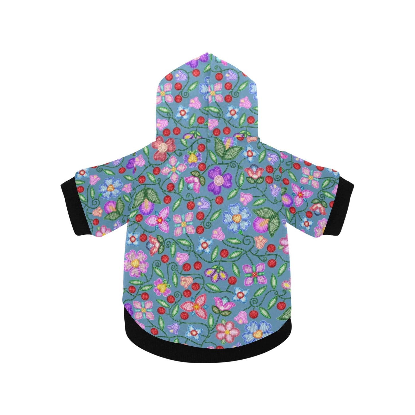 Petal Harmony River Pet Hoodie