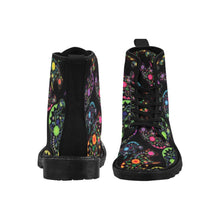 Load image into Gallery viewer, Neon Floral Bears Boots
