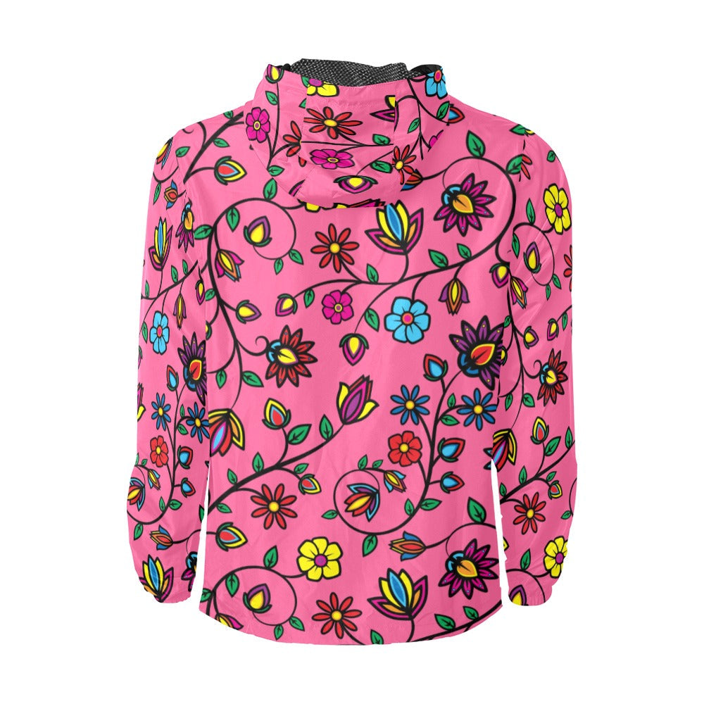 Nature's Nexus Blush Men's Windbreaker