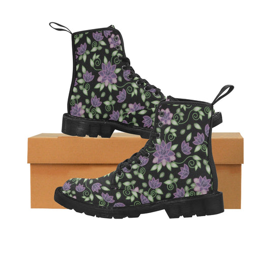 Beaded Rose Boots