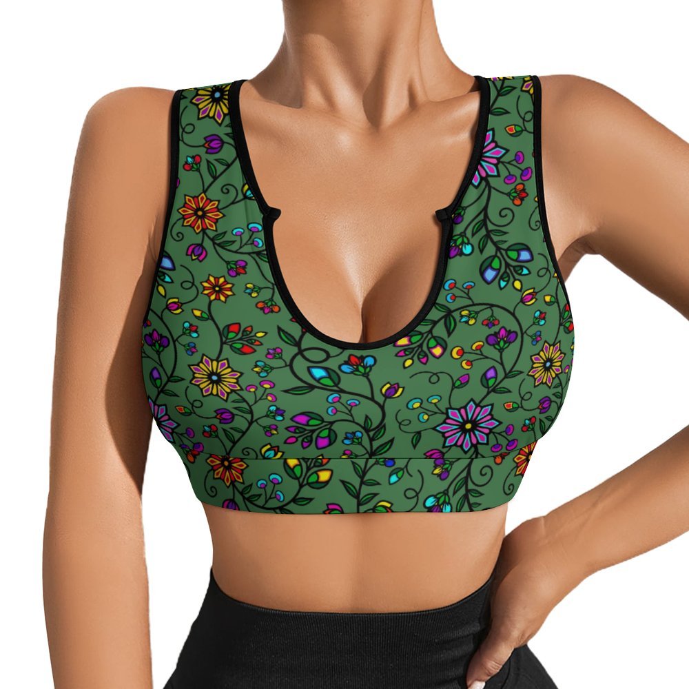 Prairie Paintbrush Sage Yoga Top