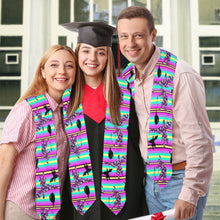 Load image into Gallery viewer, Dancers Floral Contest Graduation Stole
