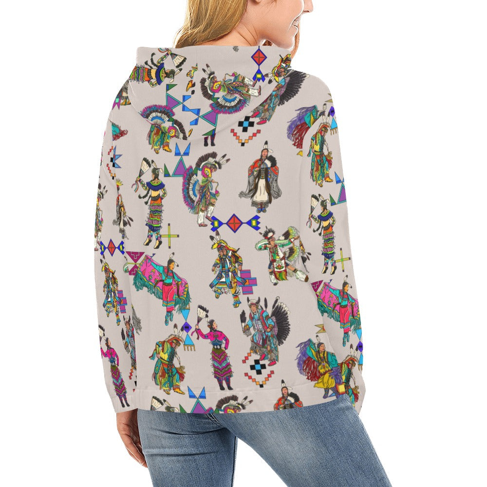 Grand Entry Dancers Muslin Hoodie for Women