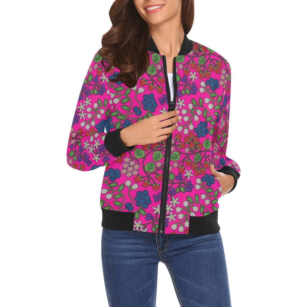 Takwakin Harvest Blush Bomber Jacket for Women