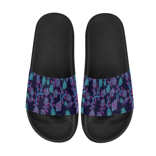 Beaded Nouveau Slide Sandals
