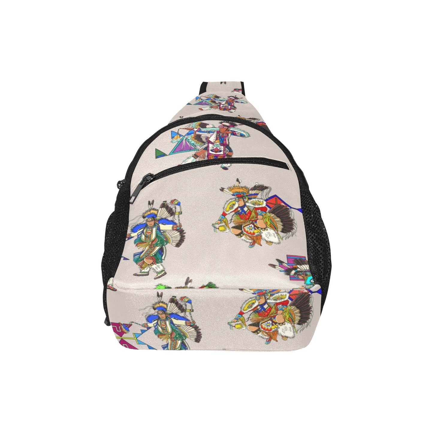 Men's Fancy Dancers Muslin Chest Bag