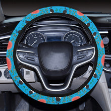 Load image into Gallery viewer, New Growth Bright Sky Steering Wheel Cover with Elastic Edge
