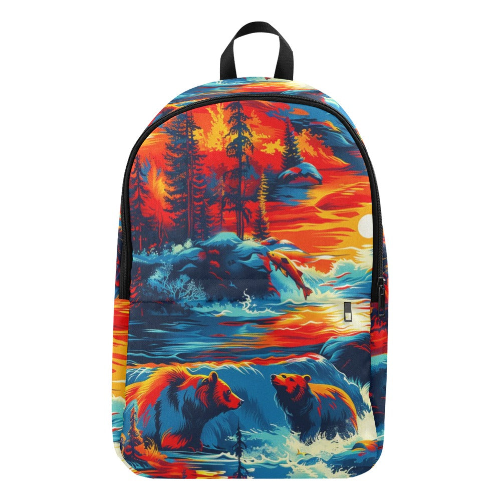 Fishing Bears 2 Backpack