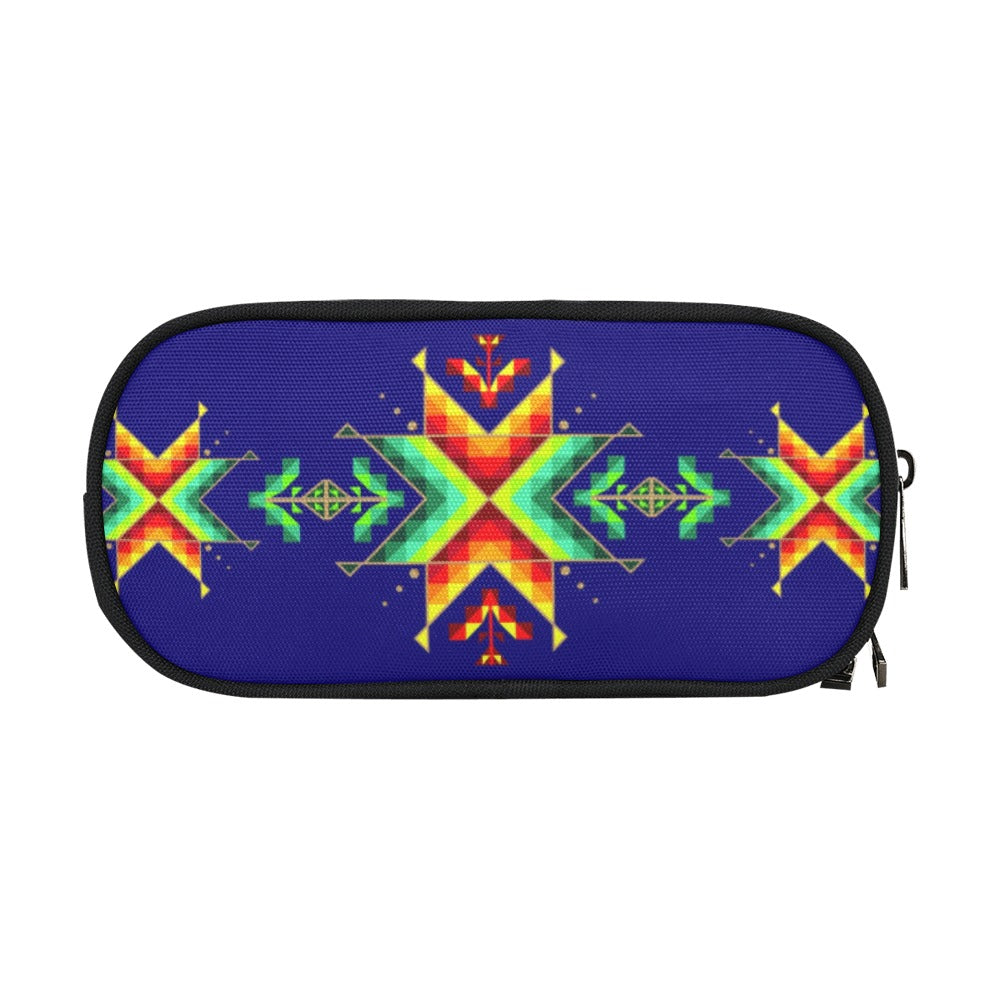 Dreams Of Ancestors Indigo Shade Pencil Pouch