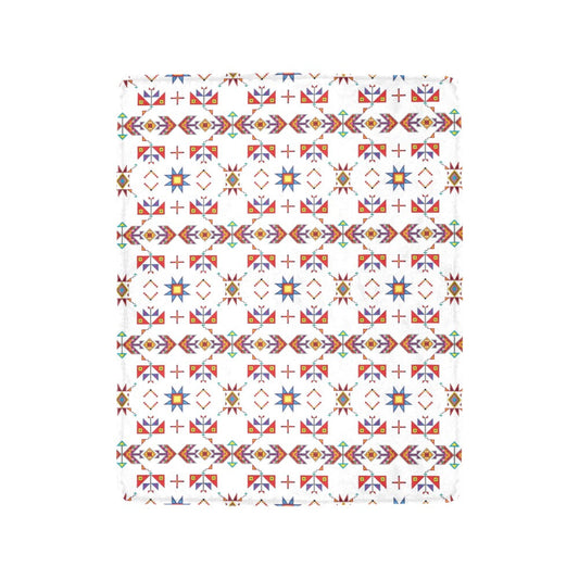 Scattered Generations White Ultra-Soft Micro Fleece Blanket 40"x50"