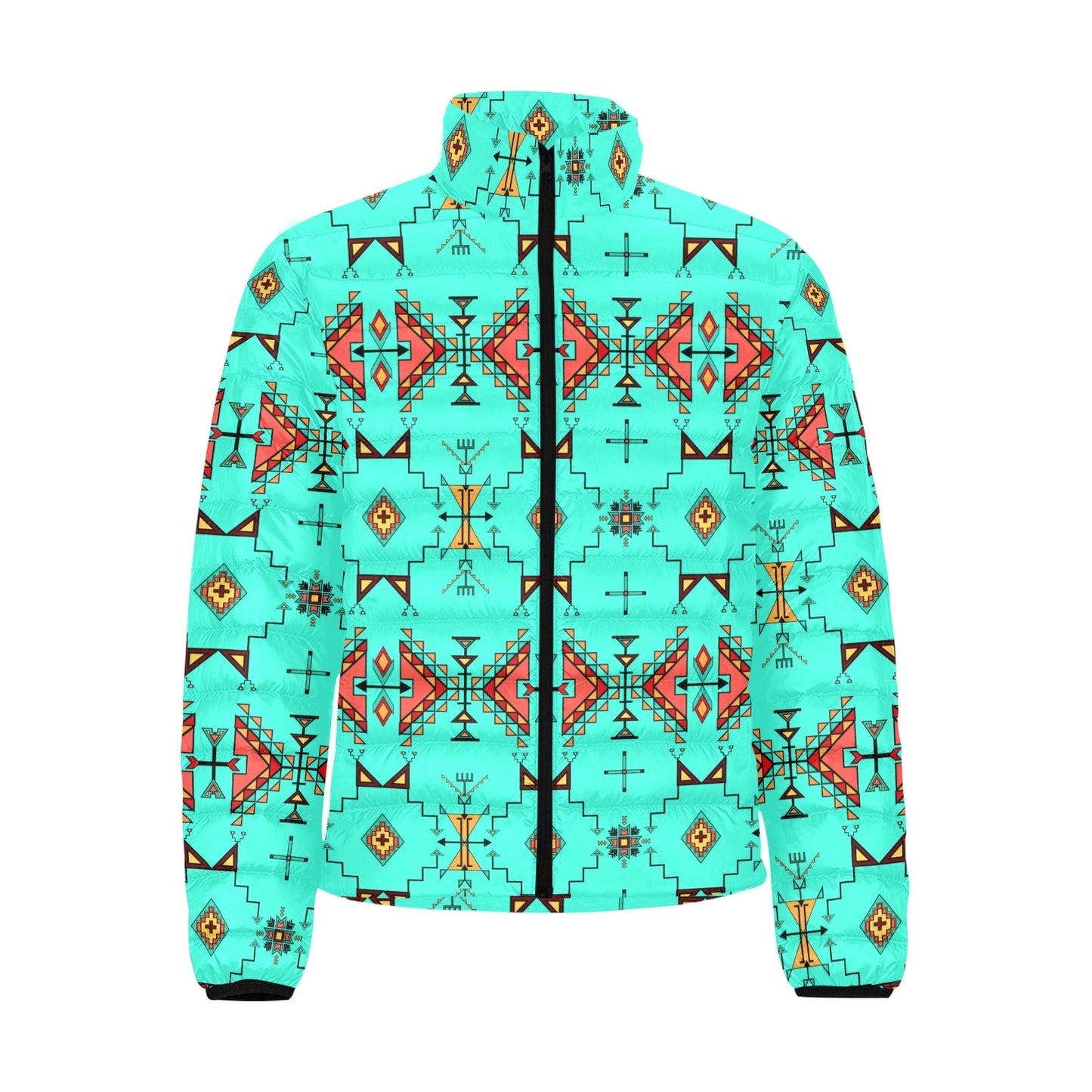Thunder Flight Turquoise Padded Jacket