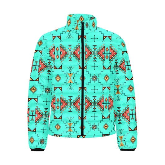 Thunder Flight Turquoise Padded Jacket