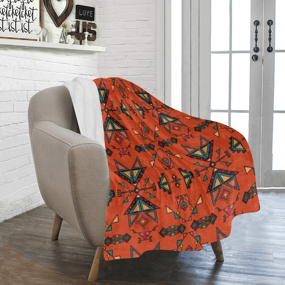 Arrow dawn Orange Ultra-Soft Micro Fleece Blanket 40"x50"