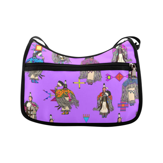 Women's Tradish Dancers Purple Crossbody Bag