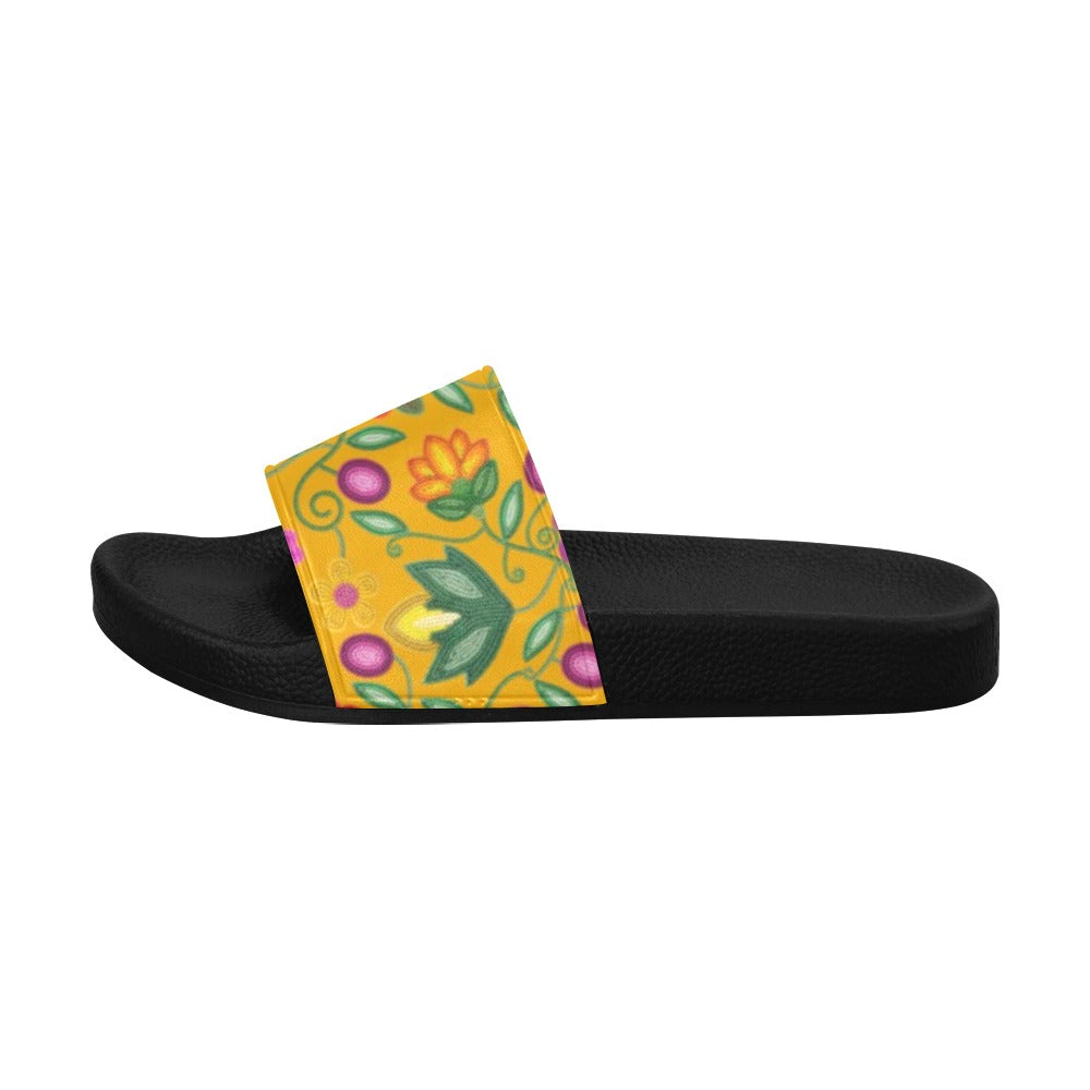 Boreal Bounty Yellow Slide Sandals