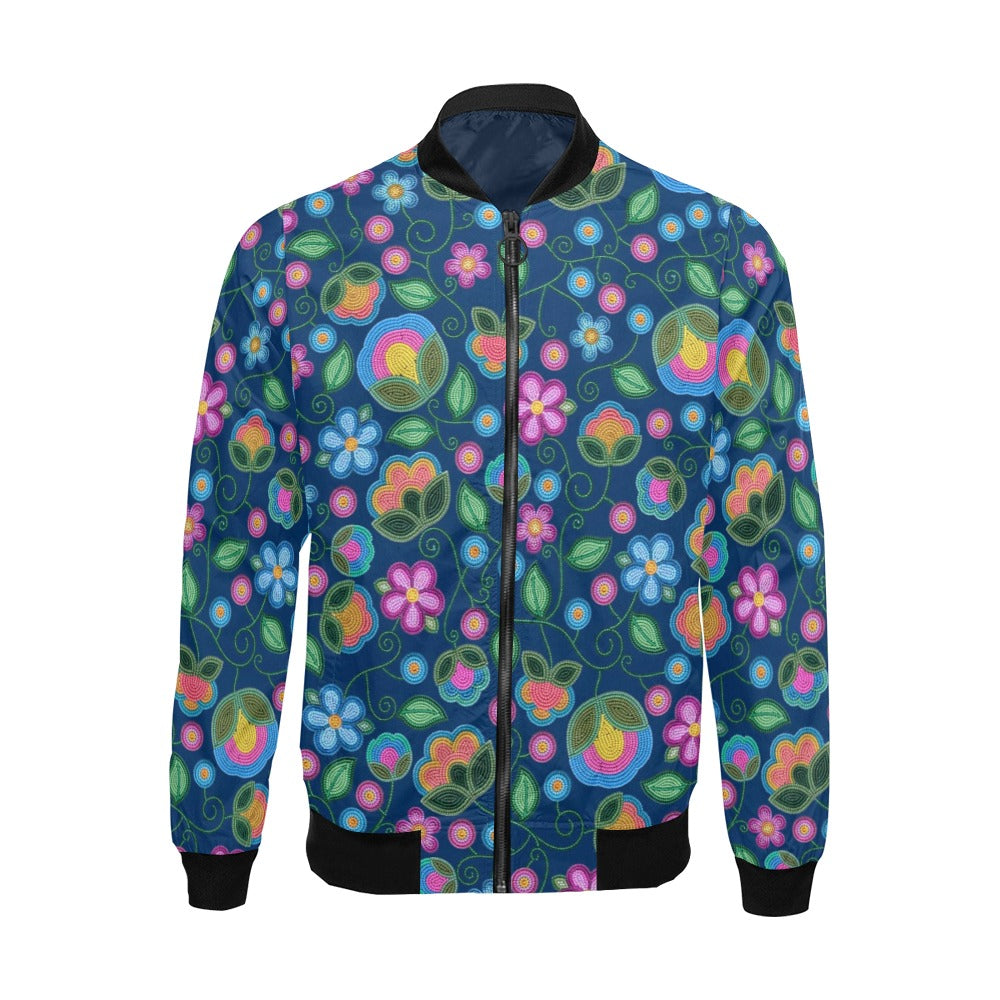 Turquoise Sunbeam Blue Bomber Jacket