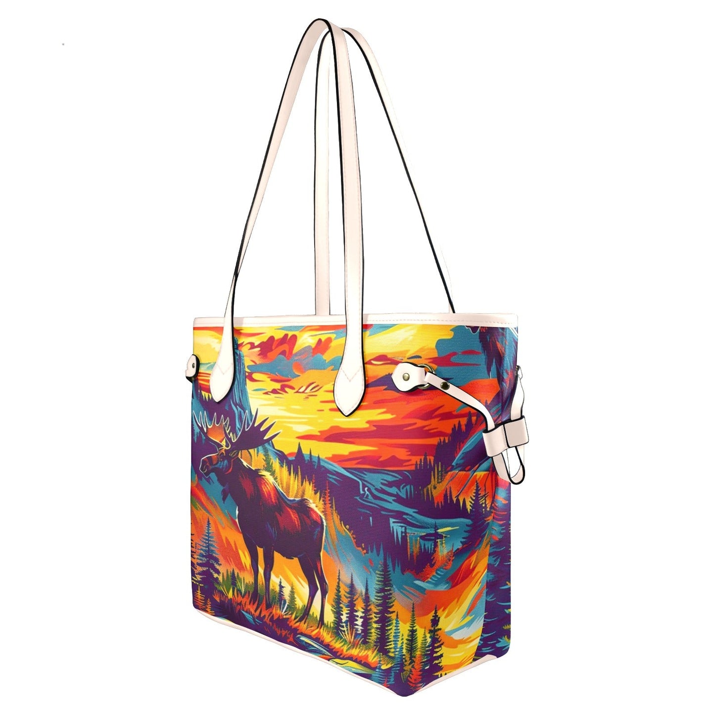 Mighty Moose Clover Canvas Tote Bag