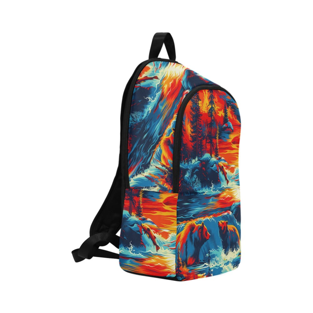 Fishing Bears 2 Backpack