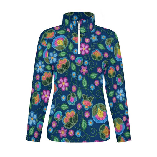 Turquoise Sunbeam Long Sleeve Yoga Shirt
