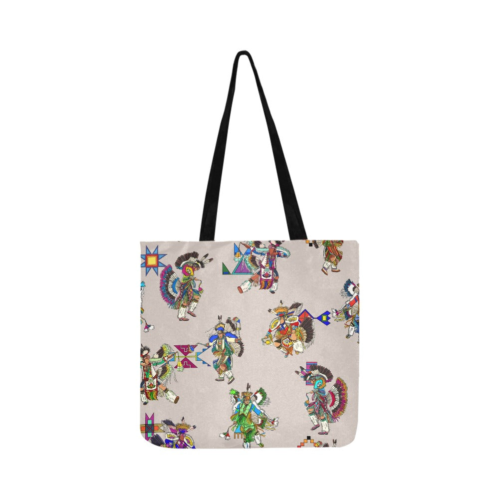 Men's Fancy Dancers Muslin Reusable Shopping Bag