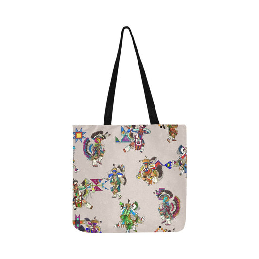 Men's Fancy Dancers Muslin Reusable Shopping Bag