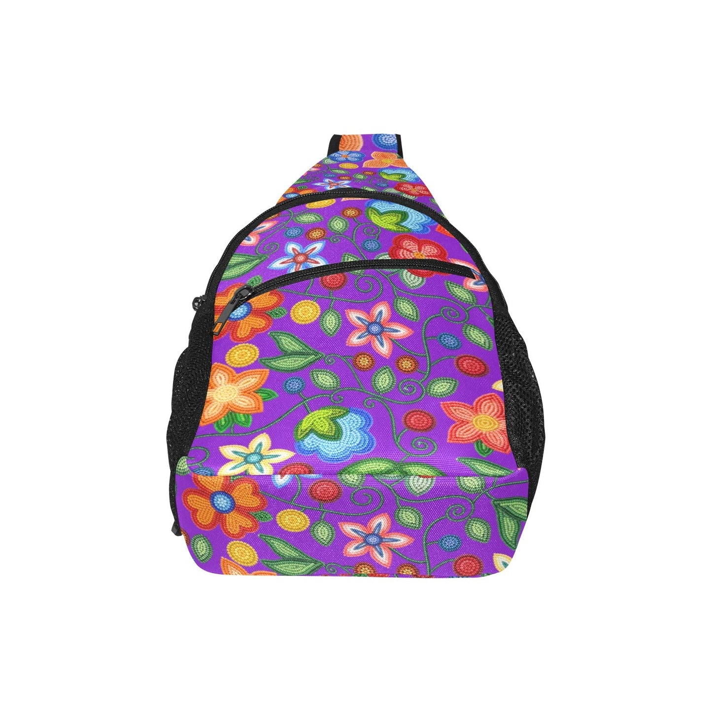 Morning Harmony Purple Chest Bag
