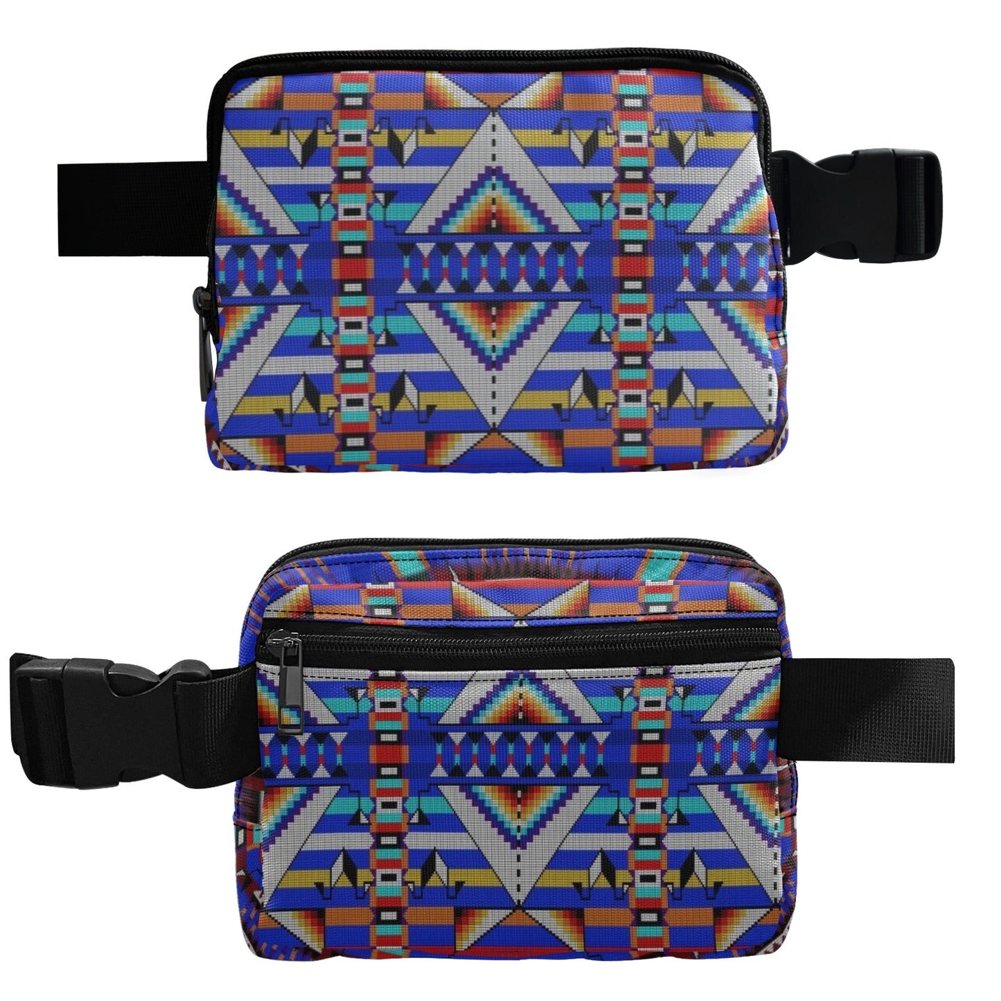 Medicine Blessing Blue Belt Bag