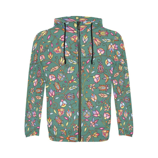 Buffalo Bloom Pond Reflection Zip Hoodie