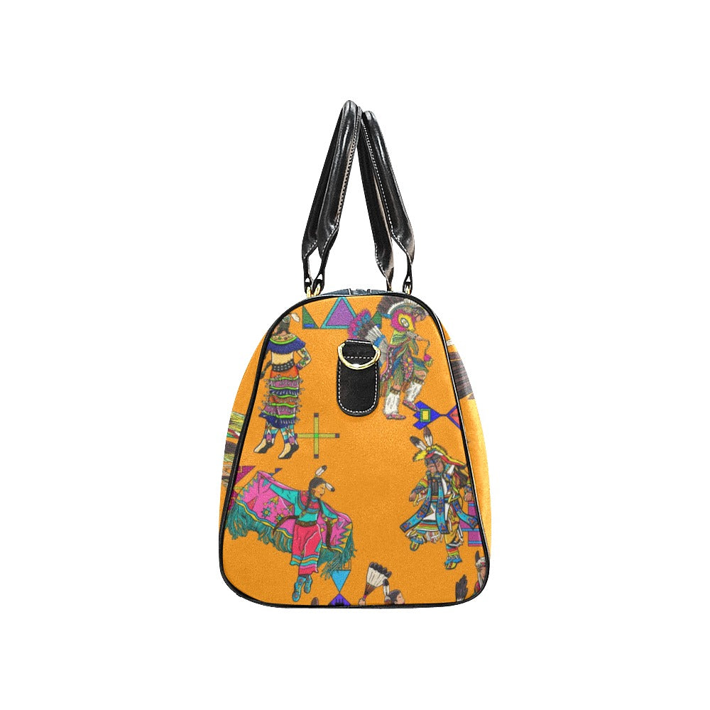 Grand Entry Dancers Orange Small Travel Bag