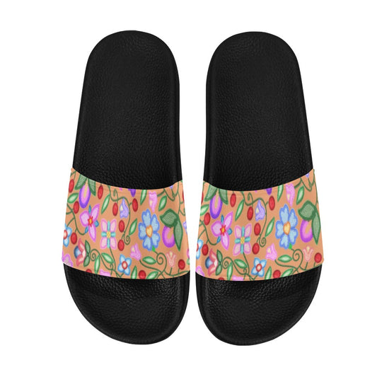 Petal Harmony Terracotta Slide Sandals