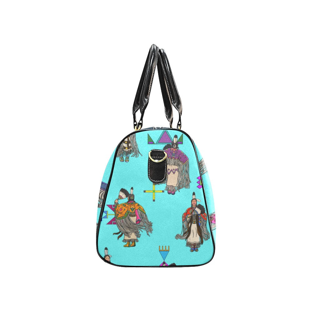 Women's Tradish Dancers Turquoise Small Travel Bag
