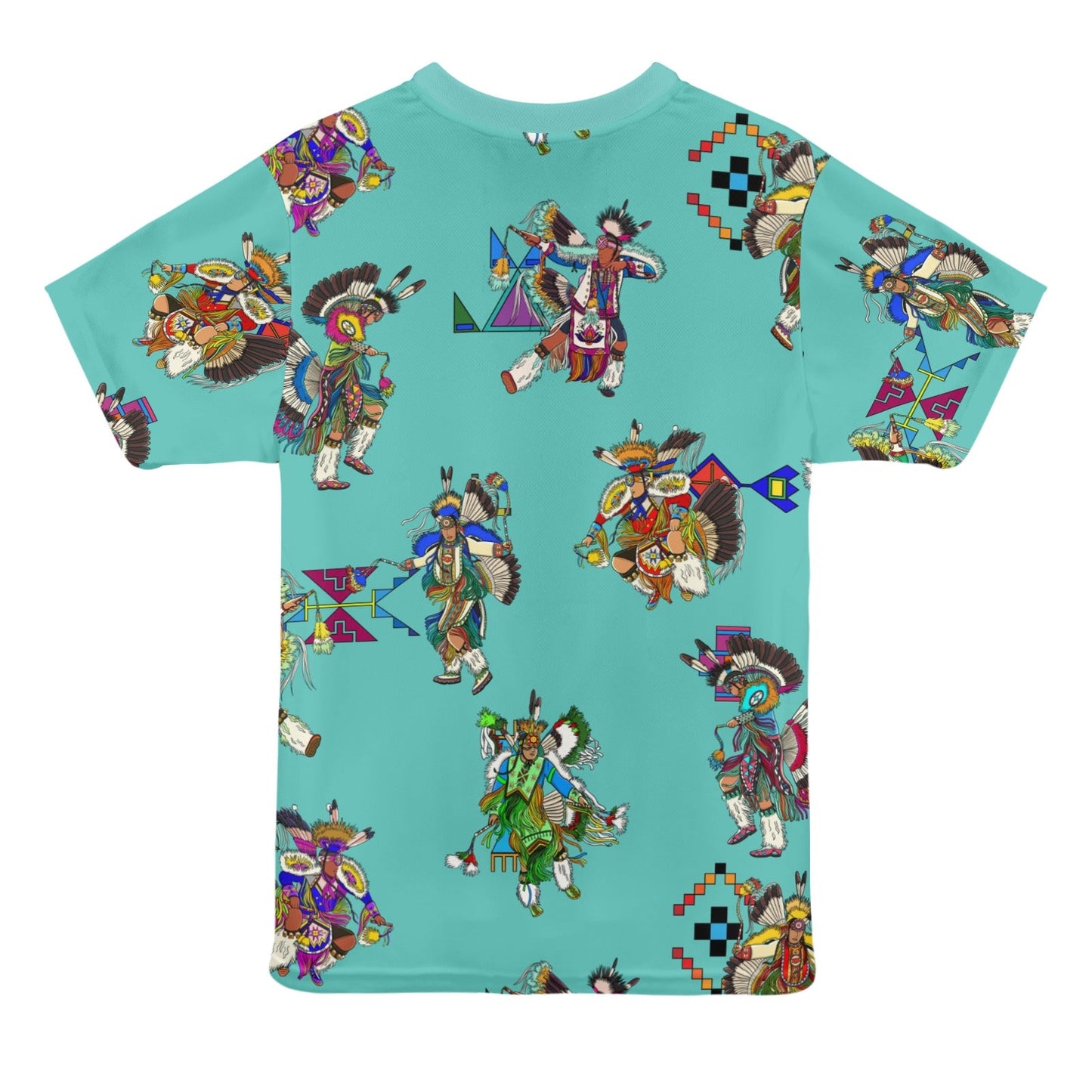 Men's Fancy Dancers Eggshell Blue Tee