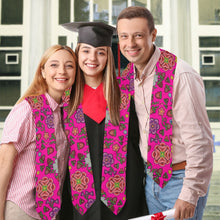 Load image into Gallery viewer, Berry Pop Blush Graduation Stole
