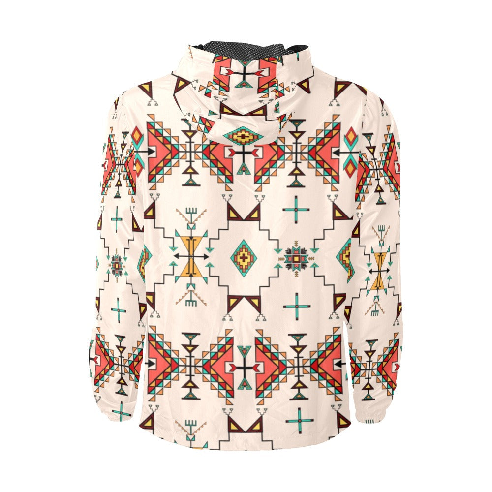 Thunder Flight Cream Men's Windbreaker