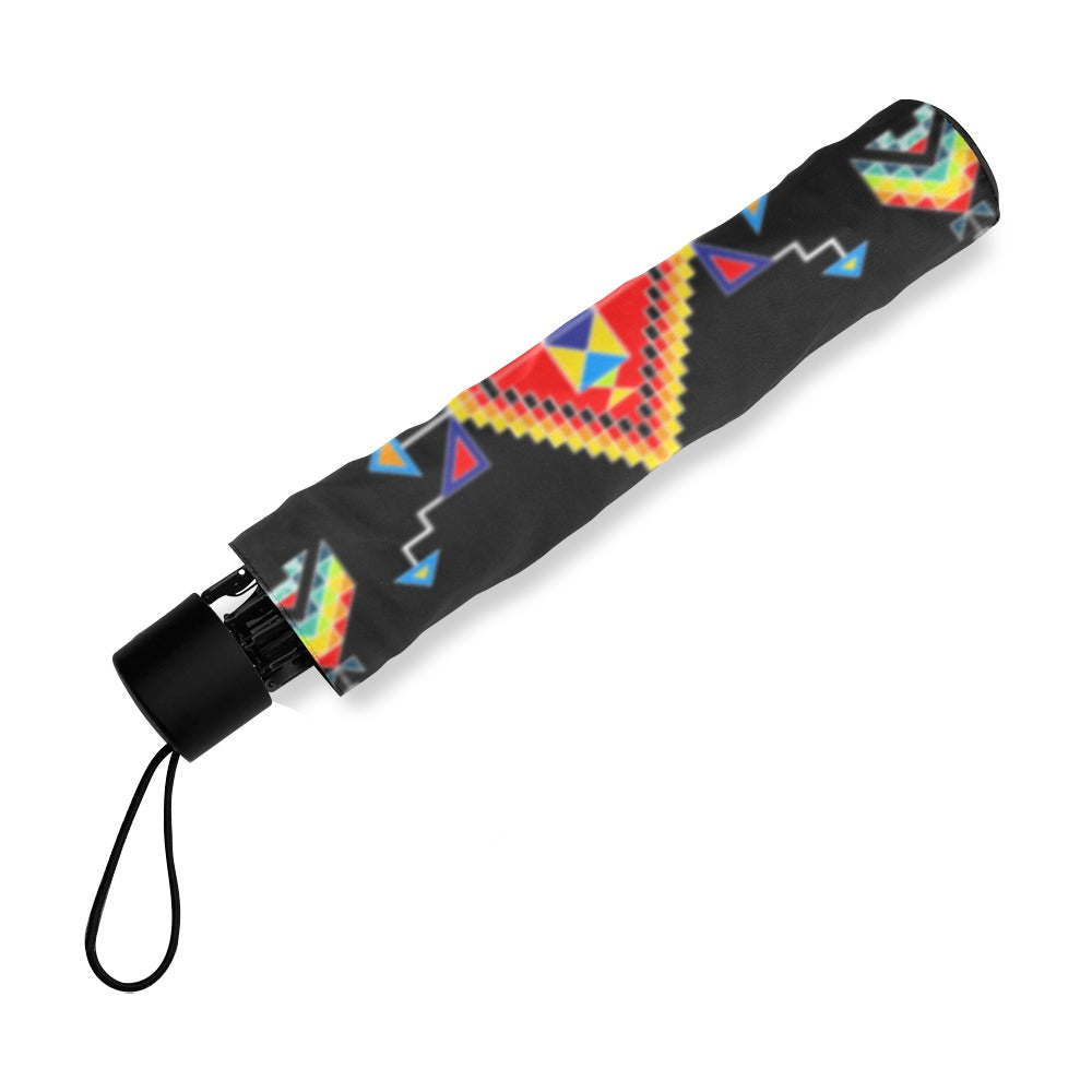 Buffalo Jump Black Foldable Umbrella