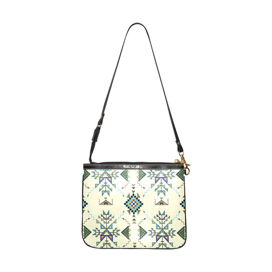 Bear Shield Cream Small Shoulder Bag