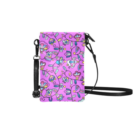 Autumn Bundle Blessing Purple Small Cell Phone Purse