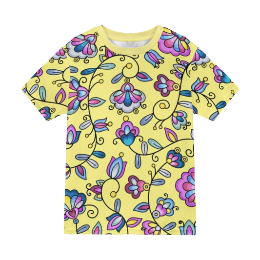 Autumn Bundle Blessing Yellow T-shirt for Men