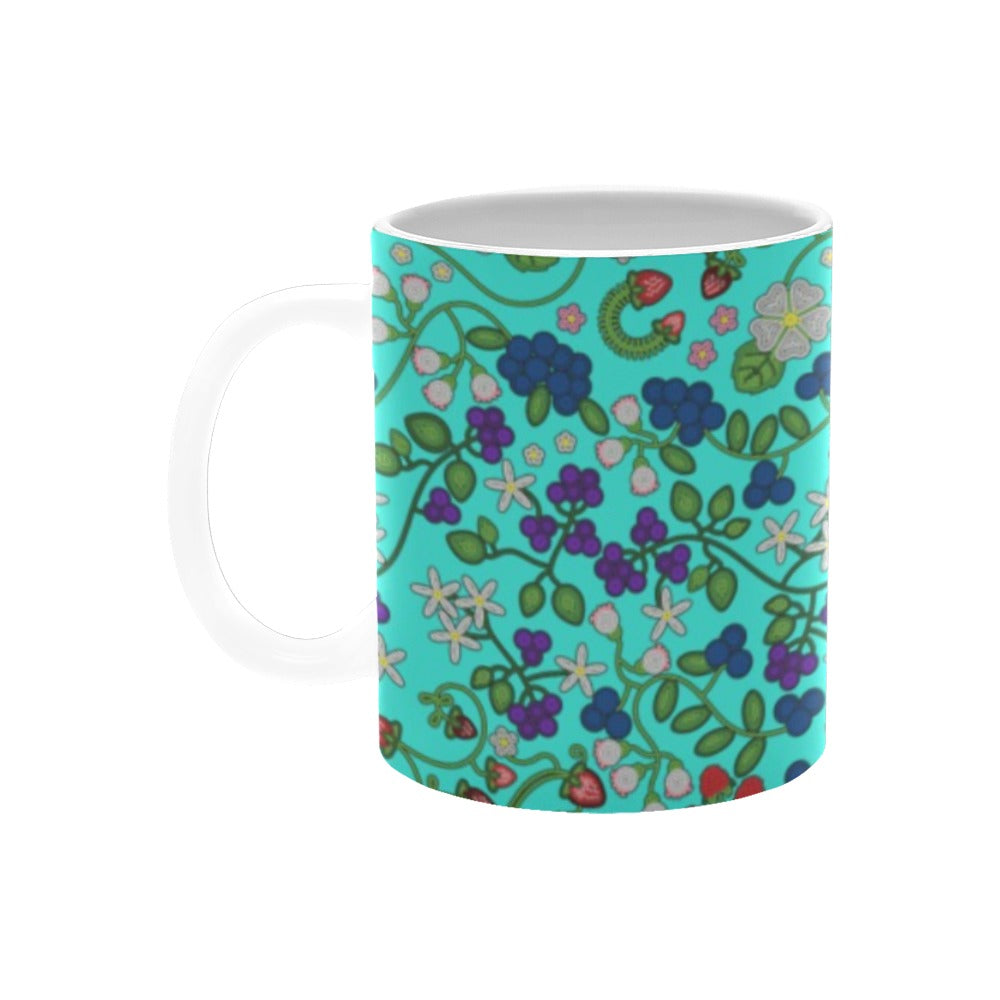 Grandmother Stories Turquoise Mug